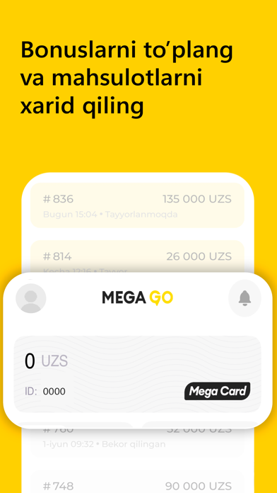 Mega Go - taksi va yetkazish Screenshot