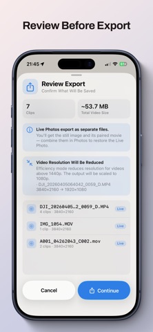 App screenshot