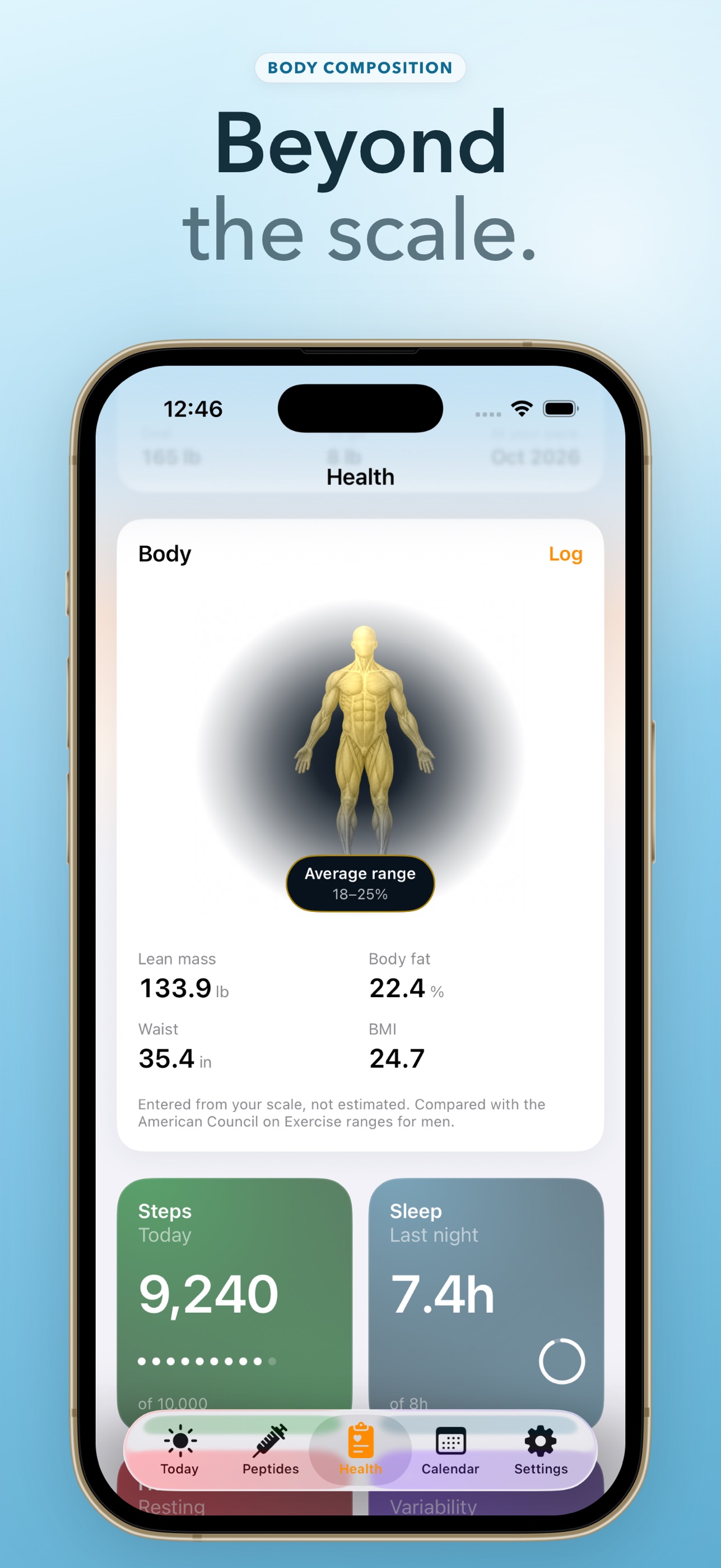Screenshot 6 of Tiding: Peptide Tracker