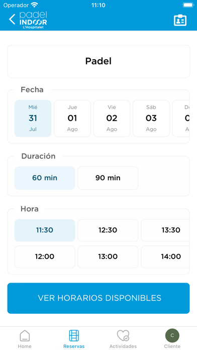 Padel Indoor L'Hospitalet Screenshot