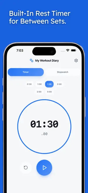 My Workout Diary - Gym Tracker screenshot 3