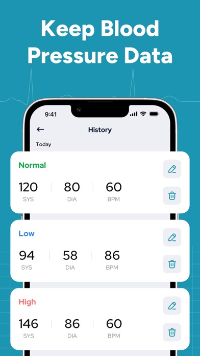 Blood Pressure: Daily Logger Screenshot