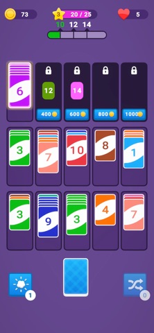 Card Sort! Puzzle Screenshot 3 of 7