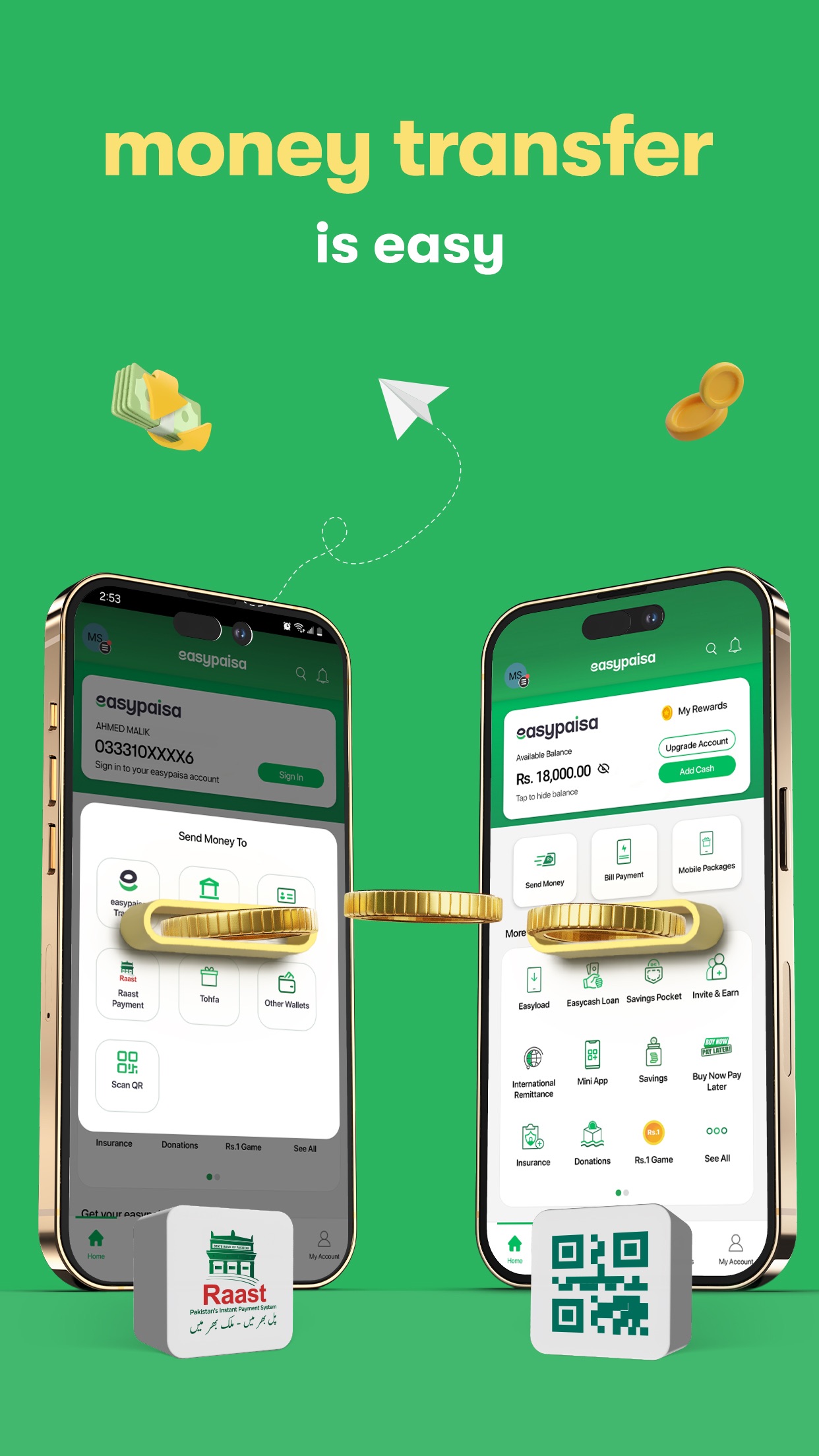 easypaisa – a digital bank screenshot 2