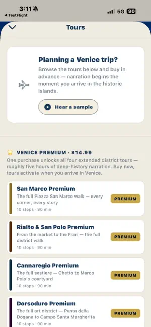 Venice Audio Tour Guide screenshot 3