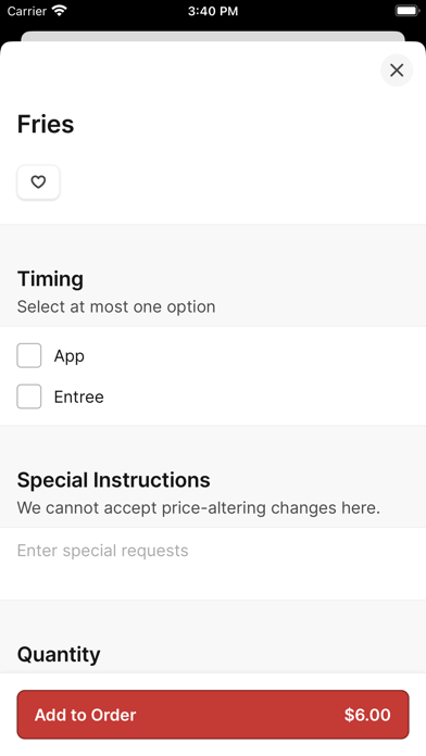 Pizza 54 iPhone screenshot 3 - Food & Drink app