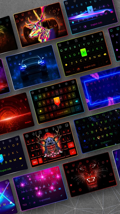 LED Keyboard - RGB Color
