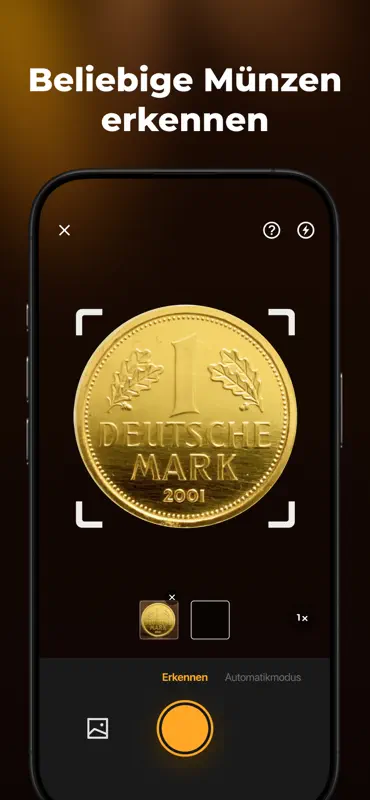 CoinSnap: Münzwert bestimmen screenshot 2 of 8