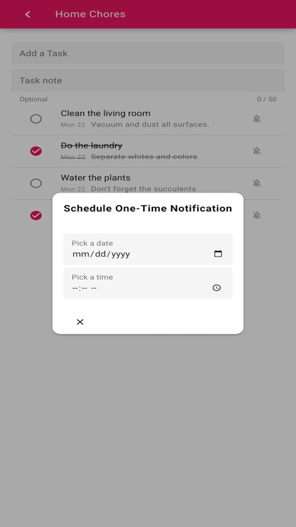 Check List: Daily Task Tracker