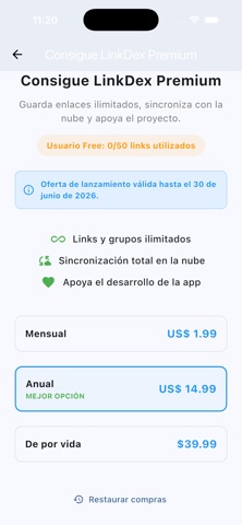 LinkDex – Save Links & Videos Screenshot 5 of 6