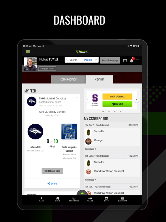 Screenshot #4 pour Blast Athletics