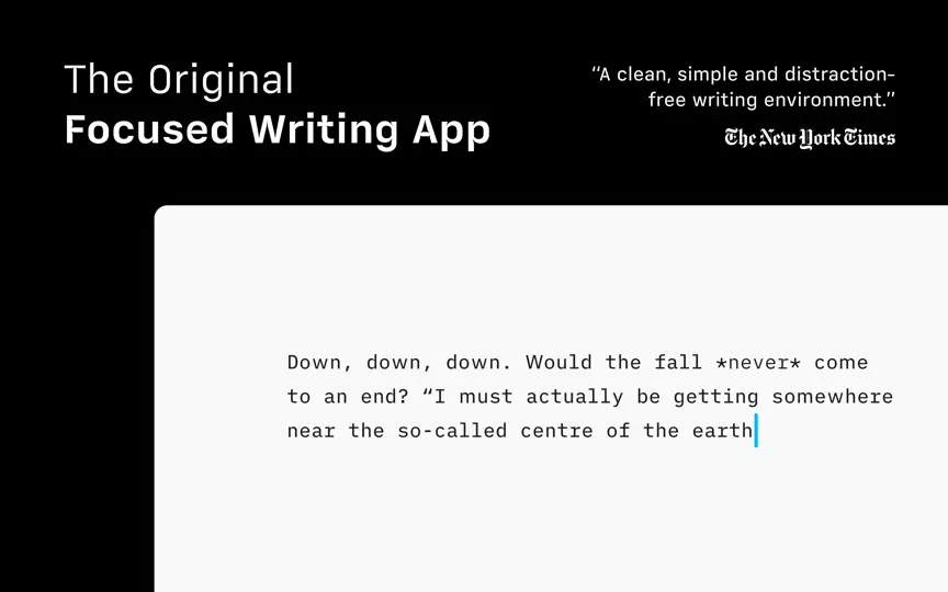 Скриншот IA Writer на iPhone 1