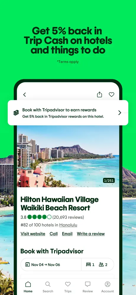 Tripadvisor: Plan & Book Trips screenshot 2 of 5