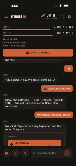 Fitness IQ: AI Fitness Coach screenshot 1