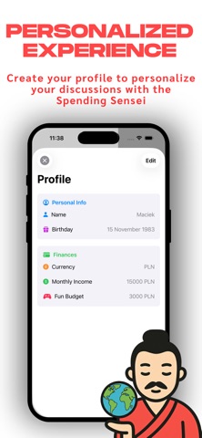 Spending Sensei: AI Budget App screenshot