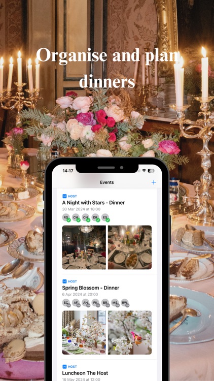 The Host - Seating plan & more