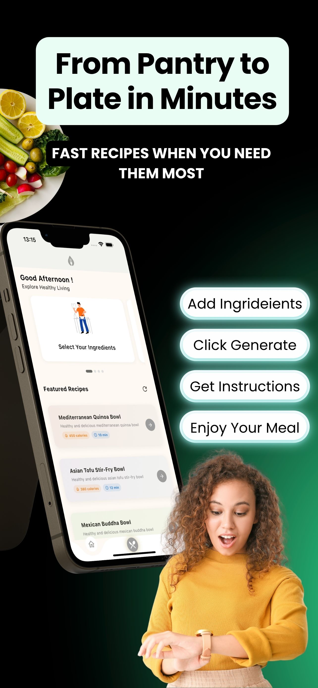 AI Recipe Manager-HealthyBowl