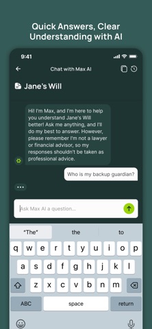Trusty—The Estate Binder App screenshot