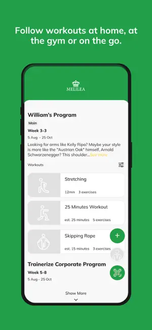 MELILEA 21 Days Young and Fit screenshot 3