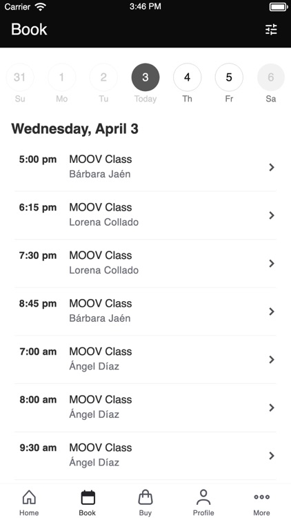 WEMOOV Fitness Experience