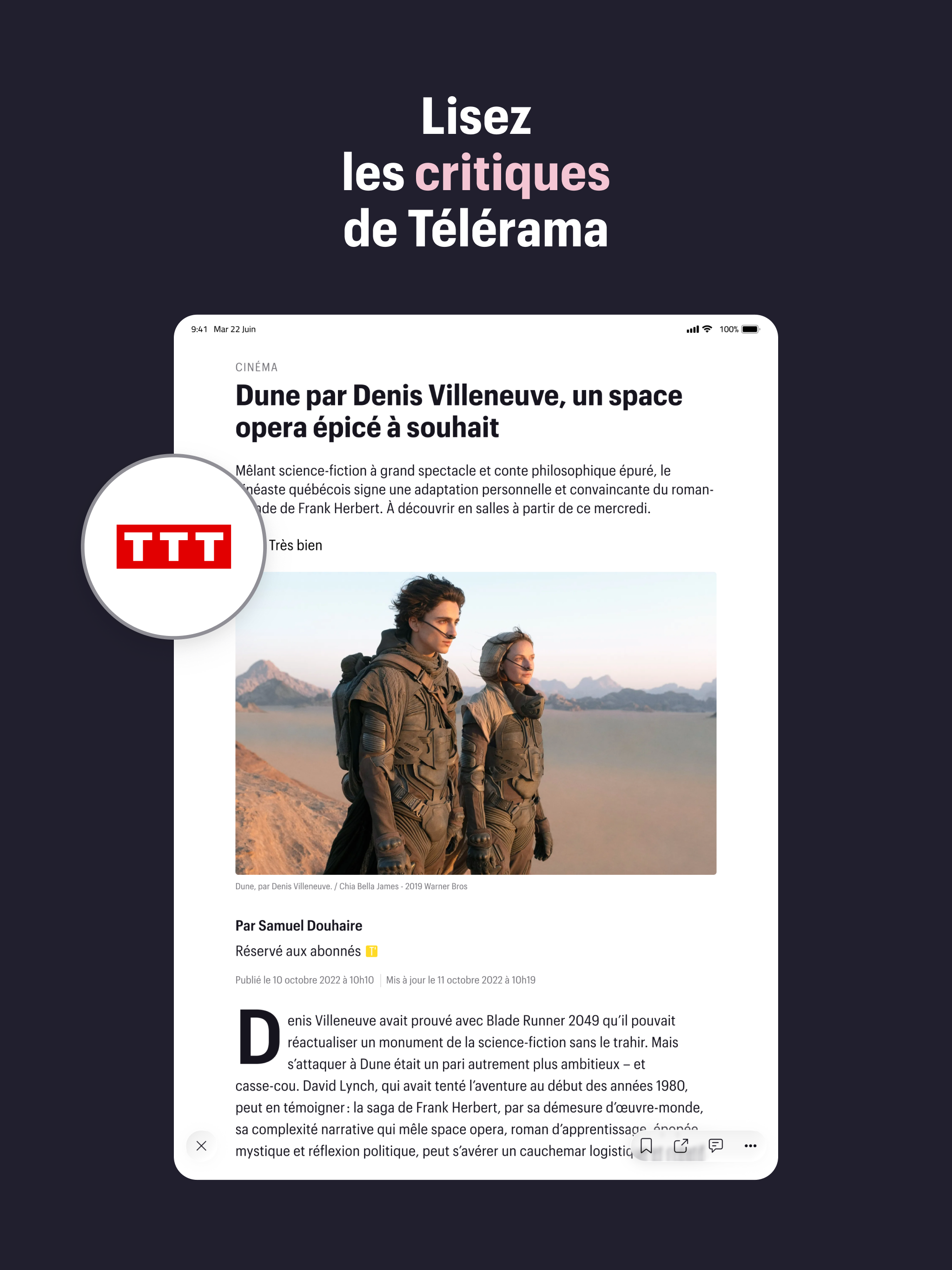 Télérama: culture, tv, cinéma