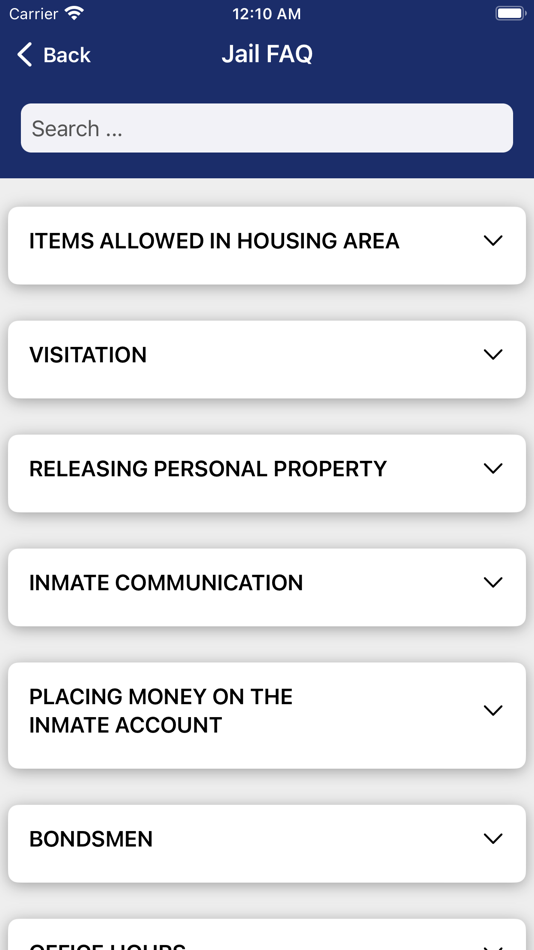 #3. Liberty County Sheriff, GA (iOS) By: Liberty County Sheriffs Office