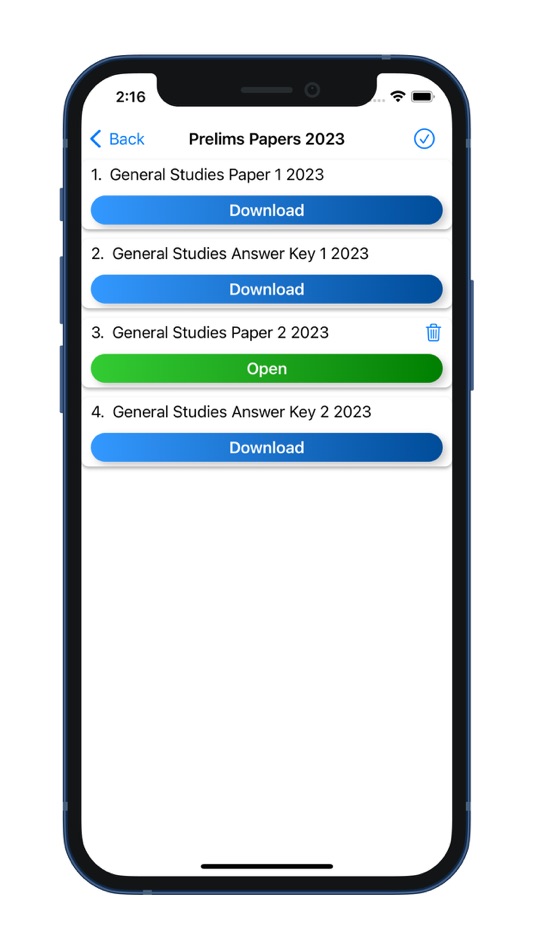 #4. All UPSC Papers Prelims & Main (iOS) Podle: Kumar Gautam