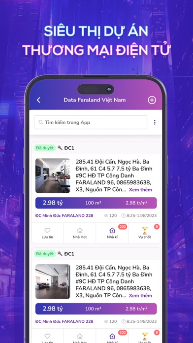 Faraland Việt Nam iPhone screenshot 3 - Business app