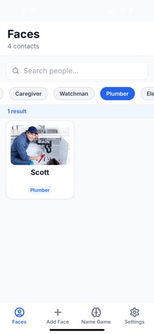 Remember Faces screenshot