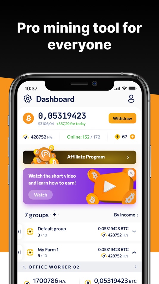 #1. CT Farm (iOS) 由: Cryptotab