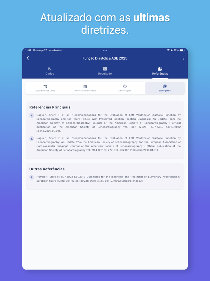 EchoDICOM Calc - Diástole 2025