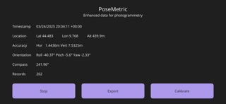 PoseMetric Screenshot 1 of 1