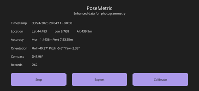 PoseMetric Screenshot 1 of 1