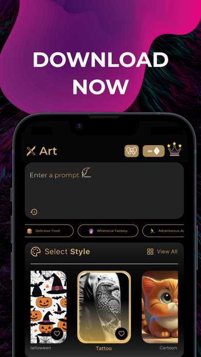 X Art: Create AI Images Screenshot