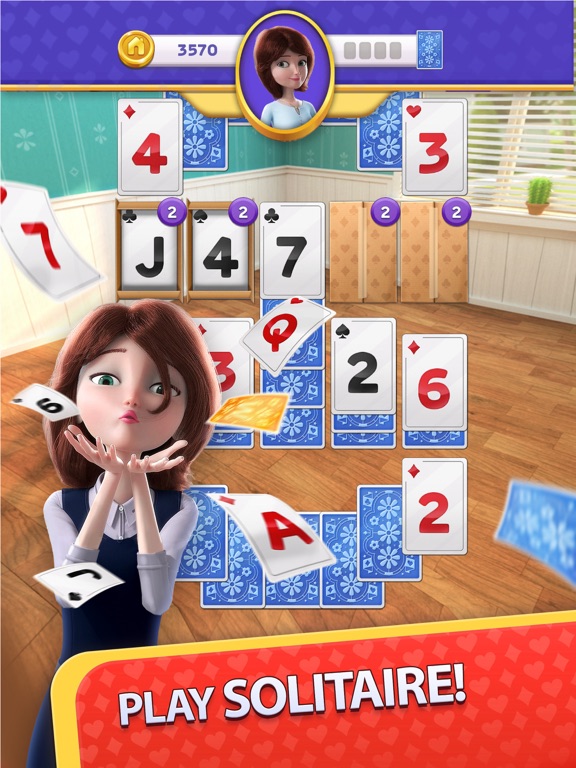 Home of Cards – Solitaire Game iPad screenshot 1 - Games app
