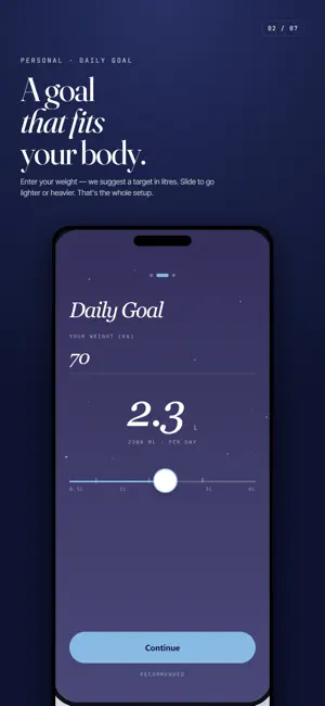 WaterReminder: Hydration screenshot 2