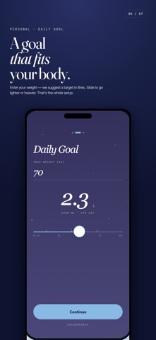 WaterReminder: Hydration Screenshot 2 of 7