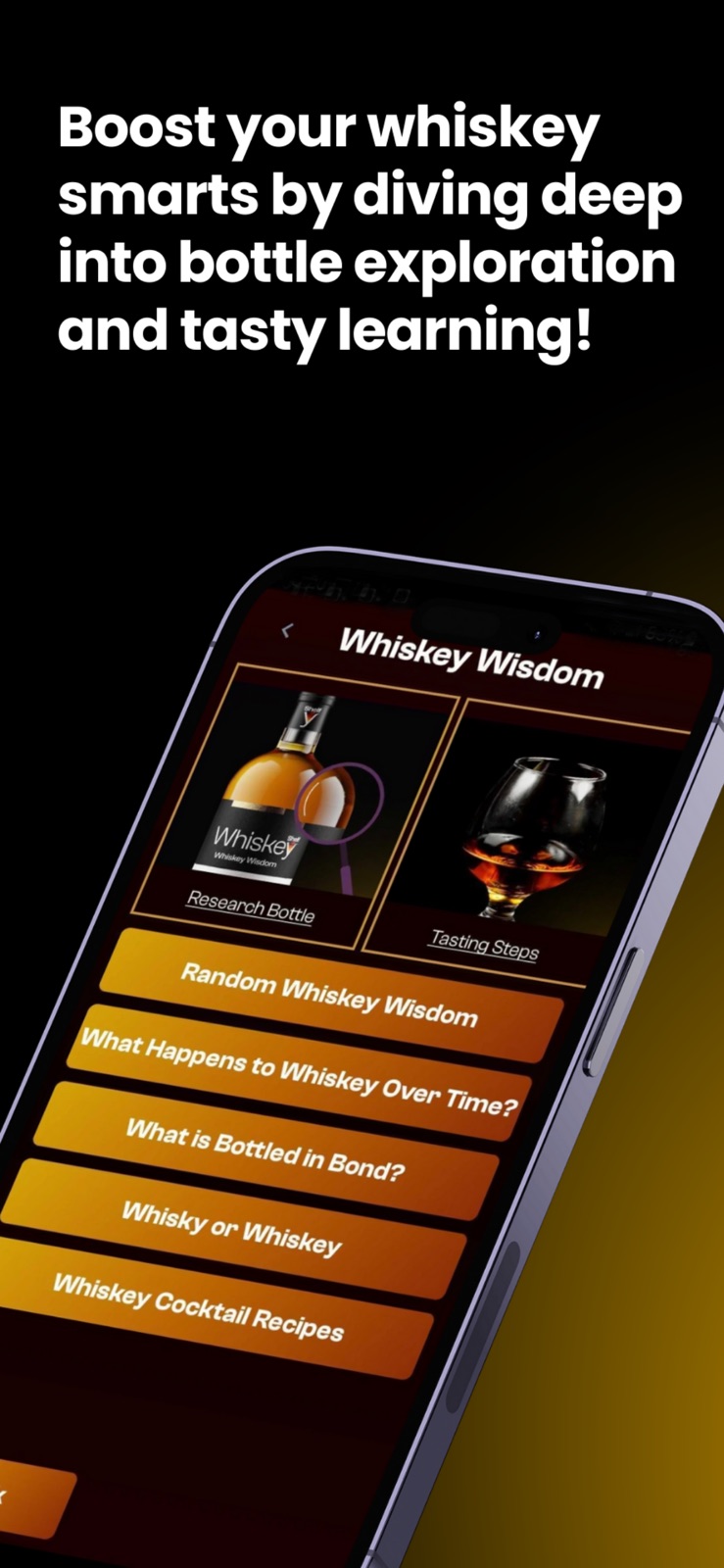 Whiskey Shelf iphone screenshot 1