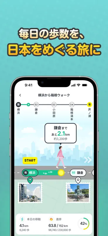 楽しくウォーキング歩数計 screenshot 4 of 5