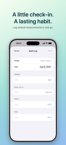 Body+ Measurement Tracker Screenshot 3 of 5