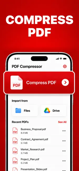 Pdf Compressor - Compress File screenshot 1