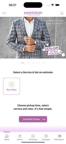 Pearlclean Dry Clean & Laundry screenshot