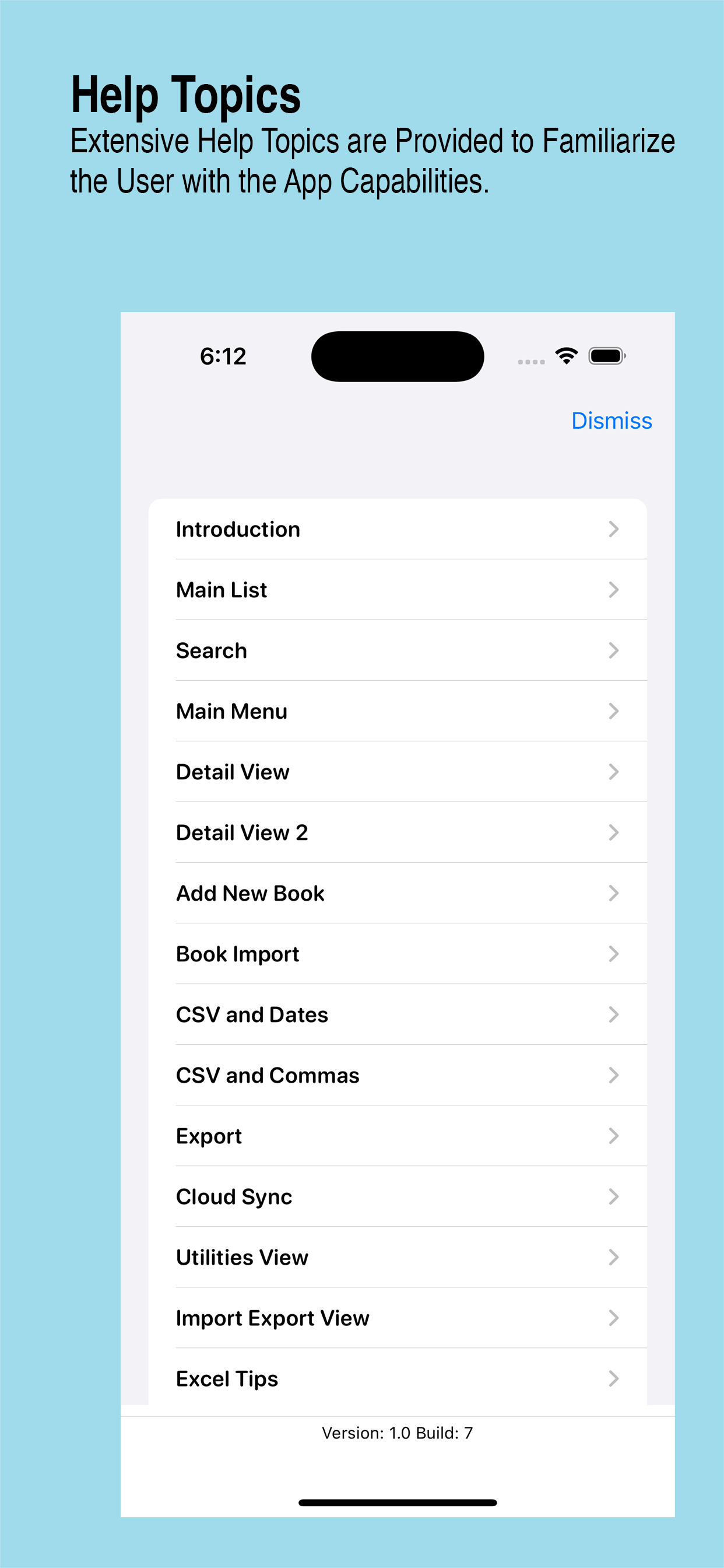 BooksRUs screenshot 8