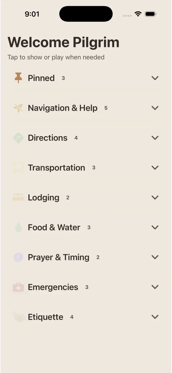 Screenshot #1 pour Pilgrim Speak
