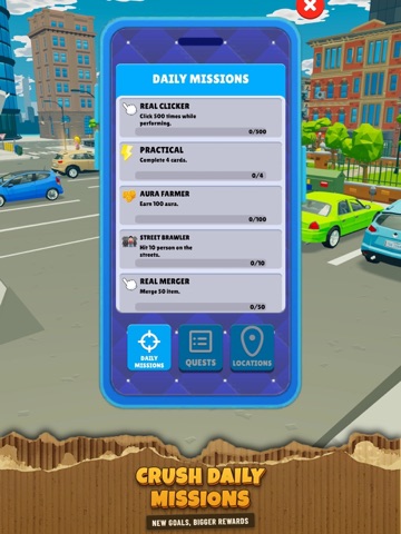 Street Life 2: Merge Tap Idle iPad screenshot