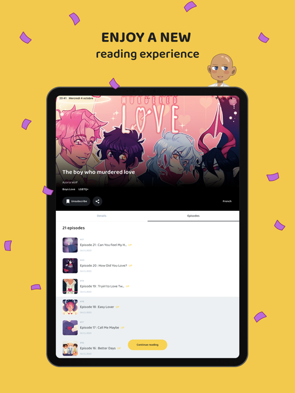 Lemoon: Comics & Webtoons iPad screenshot 6 - Entertainment app