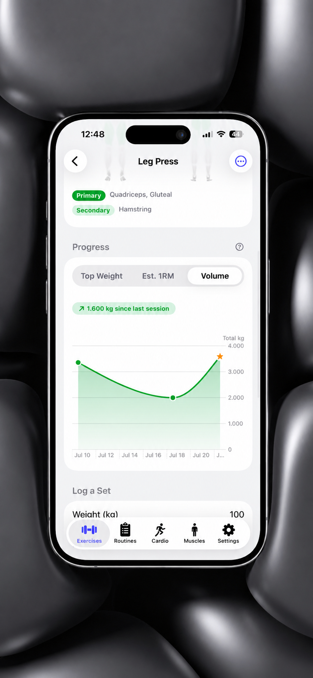 Reps+: Workout & Strength Log screenshot 4