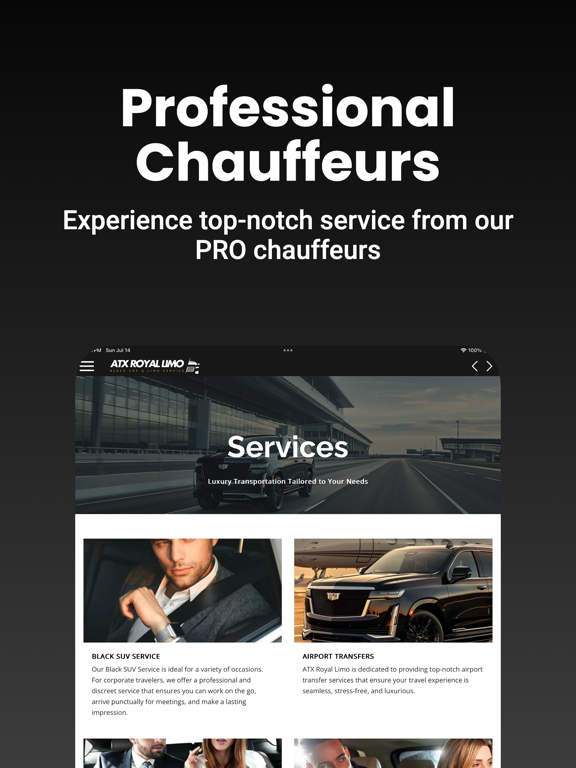 Screenshot #6 pour ATX Royal Limo Services