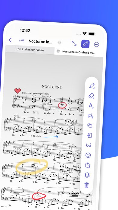 Screenshot #2 pour digitalScore, lire partitions