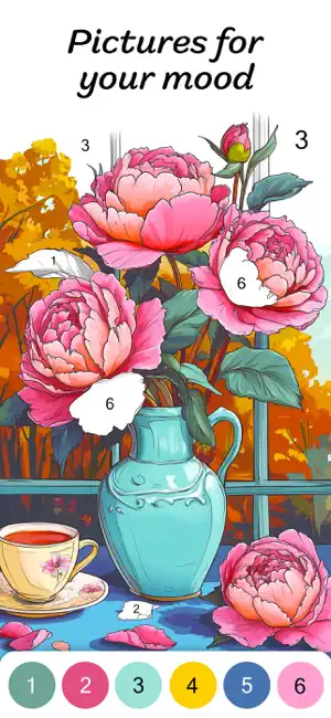 Color by Numbers for Adults screenshot 5